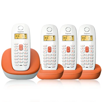 

ECO Fixed Wireless Telephone low radiation With Auto Answer Handfree call ID Screen key backlight Digital Cordless telefone Inte