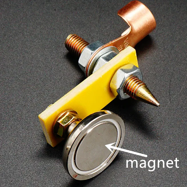 

Welding Magnet Head Tail Welding Stability - Strong Magnetism Large Suction.Single Absorbable Weight 3KG (1 Pcs)