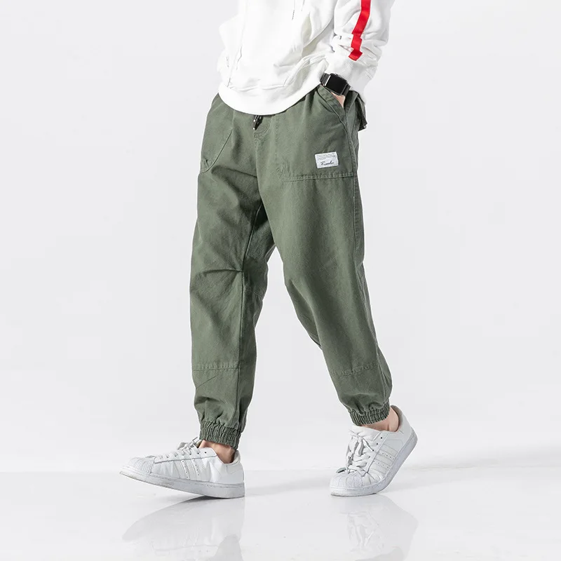 

Vertical Ze Produced 18aw National Trends Origional Three-Color Base-Stereo Pocket Casual Pants Sports Harem Pants