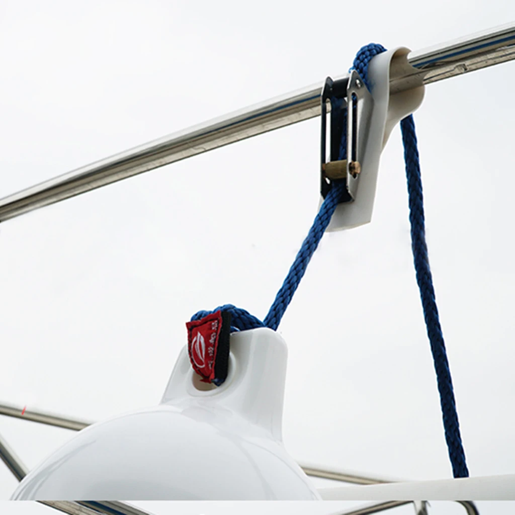 

Pontoon Boat Sailboat Fender Hanger Adjuster - 160mm / 6.3 inch - White