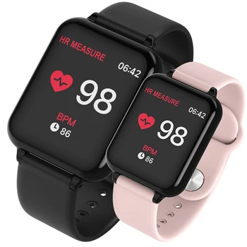 

B57 Smart Watches Waterproof Sports Heart Rate Monitor Blood Pressure Blood Oxygen Functions For IOS Android Phone