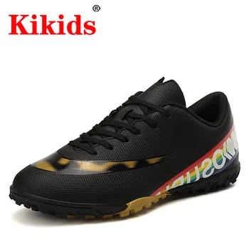 

Kid Shoes Outdoor Men Boys Soccer Shoes TF/FG Football Boots High Ankle Kids Cleats Training Sport Sneakers Size 32-44 Shoes