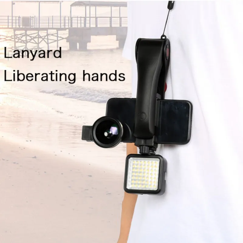 Handheld Remote Stabilizer Handheld Mobile PTZ Camera Anti-Shake Video Camera El Memory card
