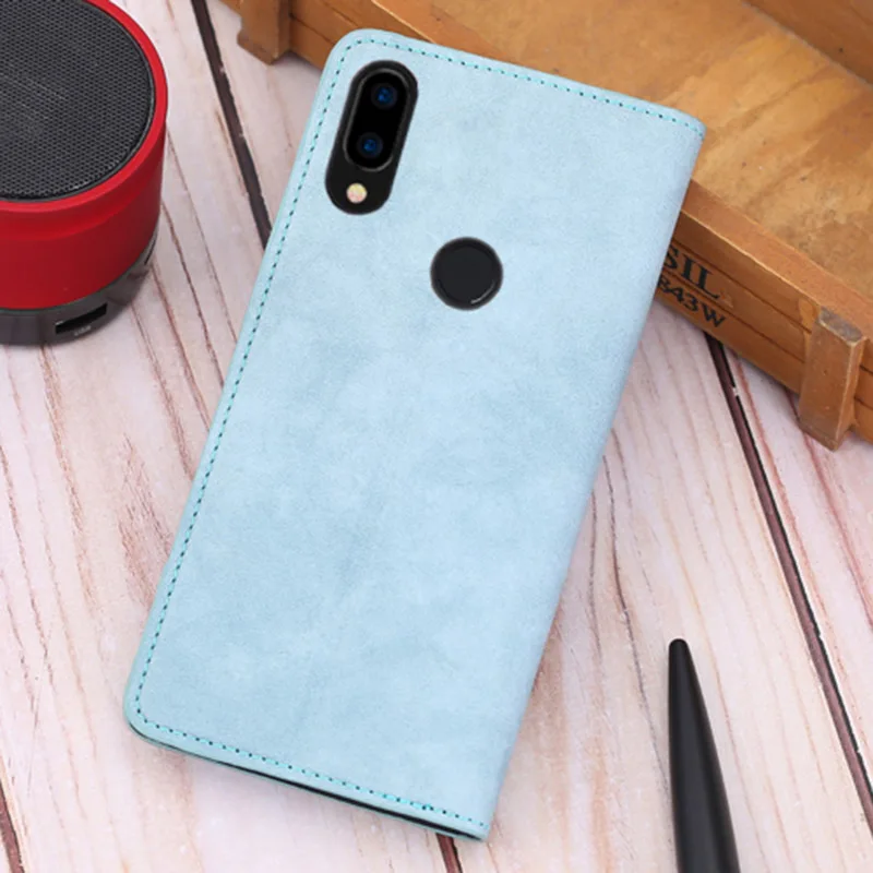 Blue Флип-чехол для телефона для Xiaomi 5 5S 8 9 9T A1 A2 A3 Lite max 3 Poco F1 холст текстура для Redmi 6 Note 7 7A 4 4X5 Pro Plus чехол - Цвет: Blue