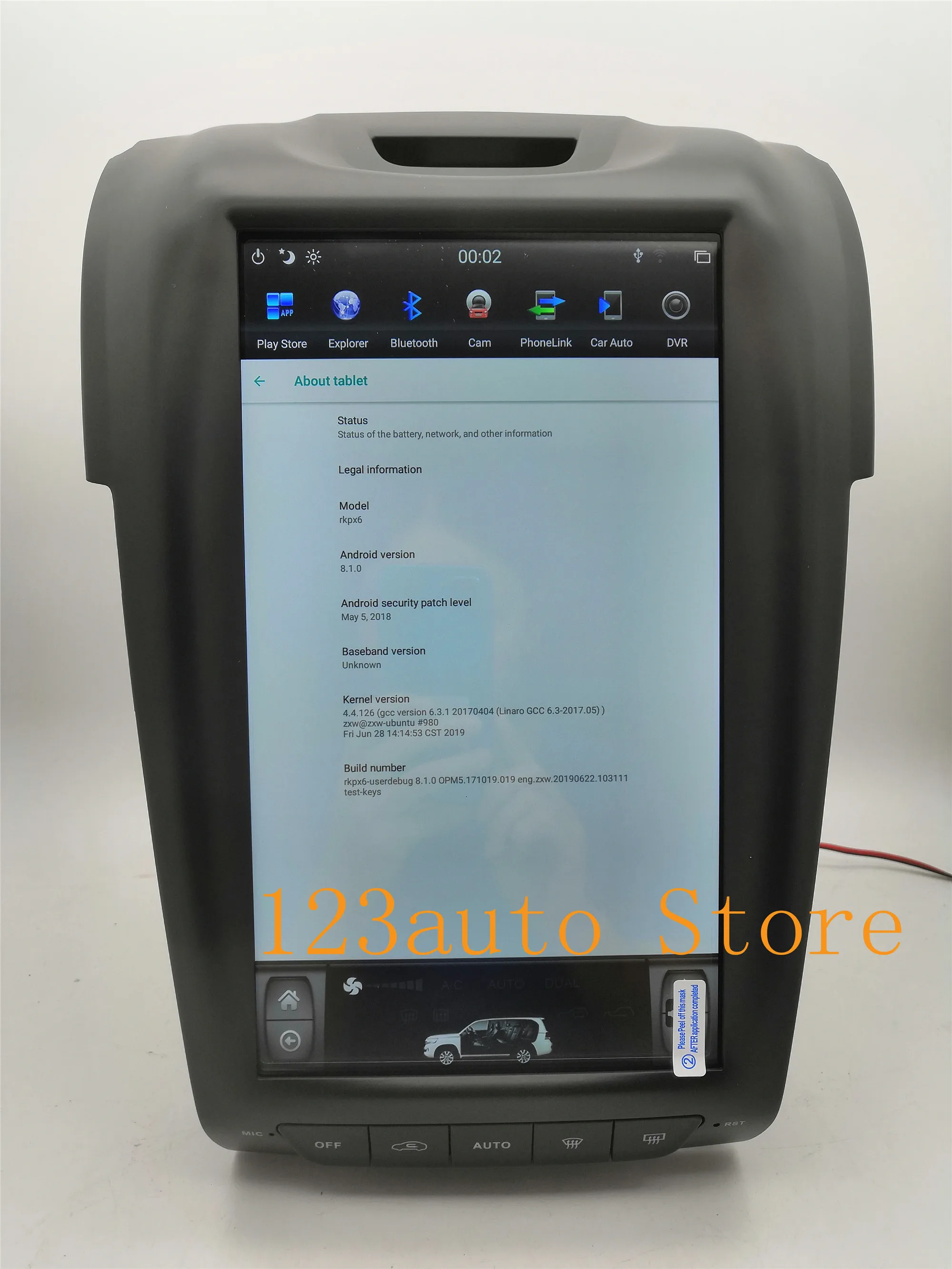 Автомобильный DVD плеер с 11 6 дюймовым вертикальным экраном Tesla Style Android 9 0 GPS