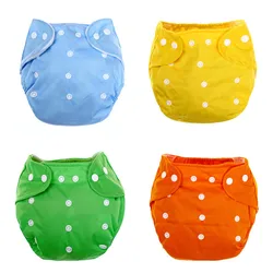 Fraldas de bebê laváveis, fraldas reutilizáveis, fraldas de pano à prova d'água para recém nascidos, fraldas de bolso, capa, versão inverno e verão