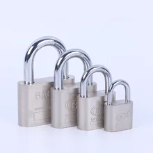 Для дверного навесного замка бытовой замок для спальни небольшой замок искусственный замок из нержавеющей стали водонепроницаемый антикражный замок