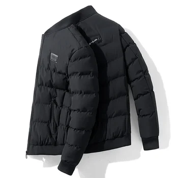 

Popular Solid Color Warm Winter Jacket Men Fashion Trend Slim Fit Casual Mens Jacket and Coats M-4XL Veste Homme Chaqueta Hombre