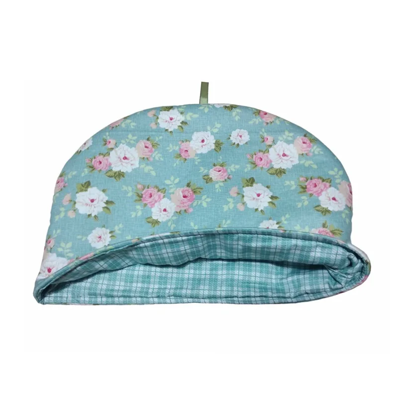 Cotton Vintage Floral Teapots Dust Cover Tea Cosy Insulation Kettle Tea Pot Protection Cover Home Decorations Pots Accessori