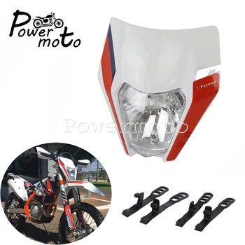 

Motocross Enduro Headlight Naked Racing Bike Head Lamp for Husqvarna Husaberg FE TE TC FC KTM SX SXF EXC XC-W 125-450