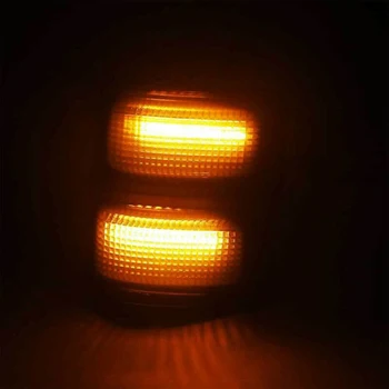 

Ultra-bright LED Lights 6000K White Side Mirror Waterproof Anti-collision