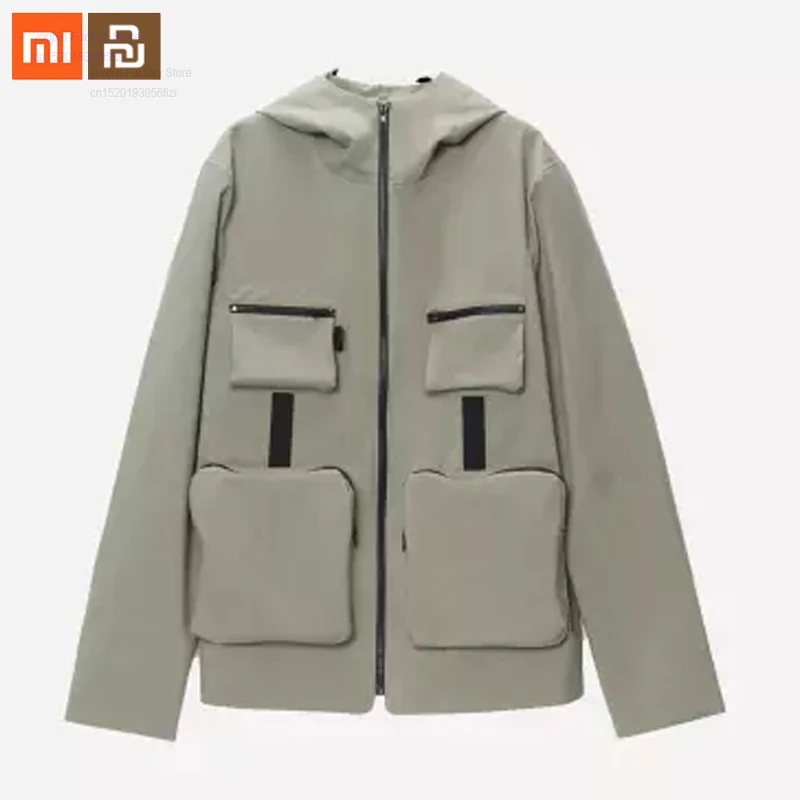 

Original xiaomi mijia multi-function jacket three-dimensional multi-pocket high quality fiber fabric men's jacket smart