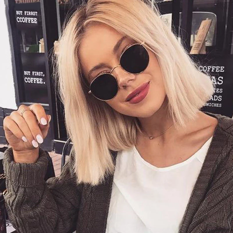 

Classic Small Frame Sunglasses Women Brand Designer Driving Mirror Sun Glasses Women Men Unisex Oculos De Sol UV400