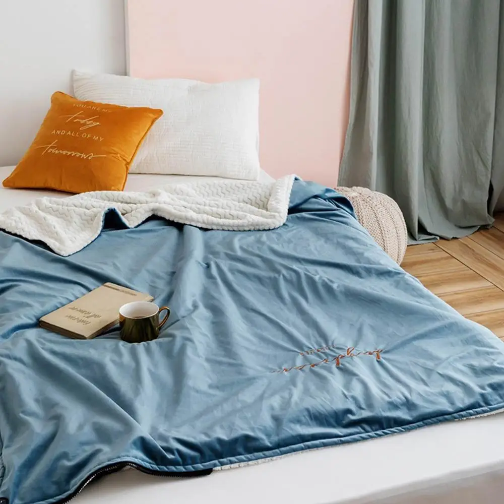 Svetanya Cloud Blanket Warm Winter Sheet (Flat Coin Thickness) Twin Full Double Queen King Size | Дом и сад