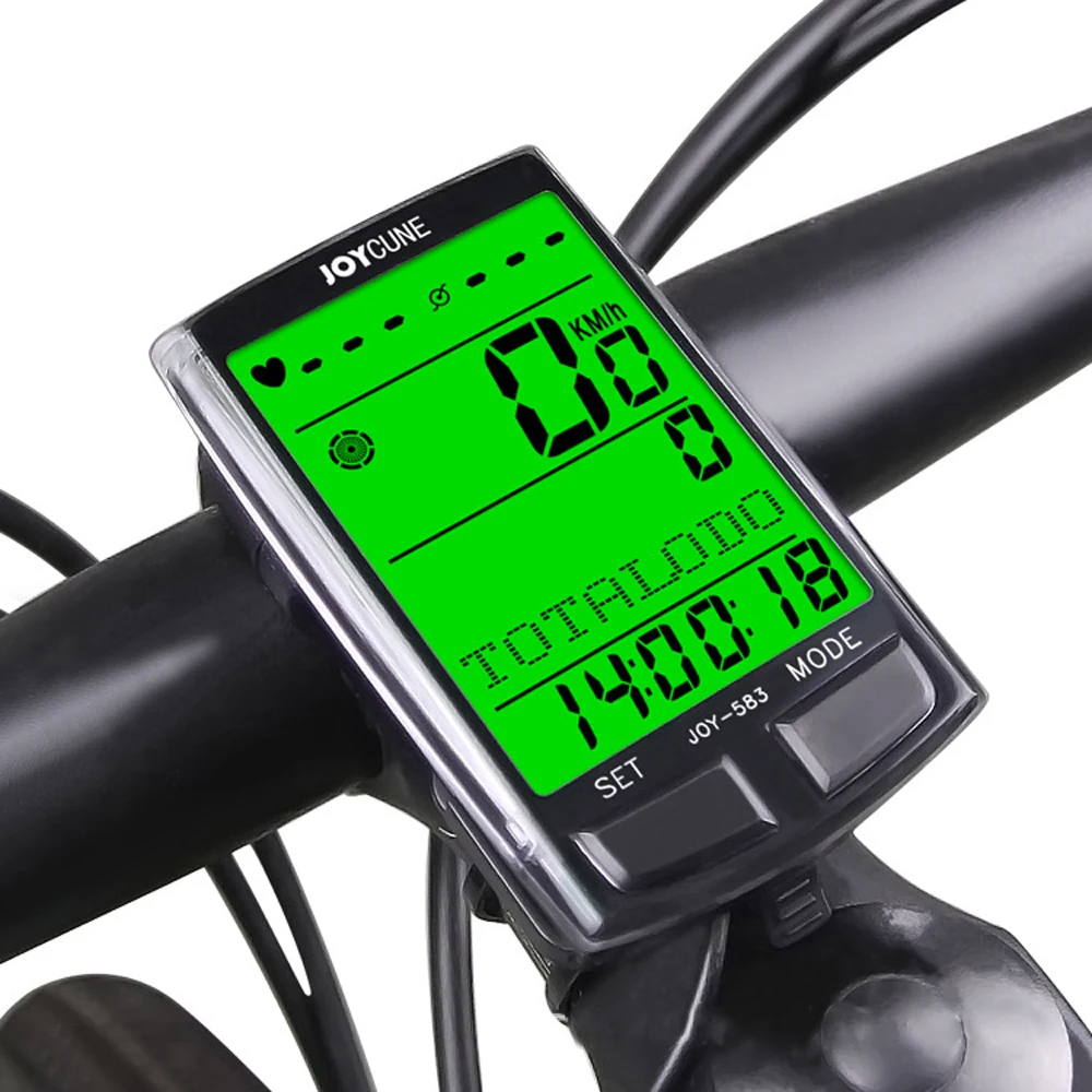 

Bike Bicycles Waterproof Computers Multi-function Bt Code Table Large-screen Backlight with Eight Countries Language