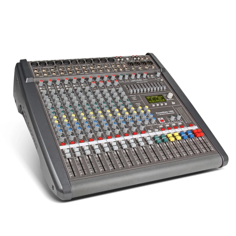 Dynacord Power mate 1000 PM1000 10 канальный Профессиональный усилитель мощности аудио миксер