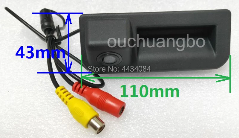Ouchuangbo reversing camera car rear view back up cam forAudi A4L A4 B9 V9 A5 f5 2017-2019 Waterproof night vision | Автомобили и