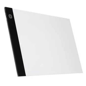 

AAY-Digital Graphic Tablet A4 Led Artist Thin Art Stencil Drawing Board Light Box Tracing Tablet Pad