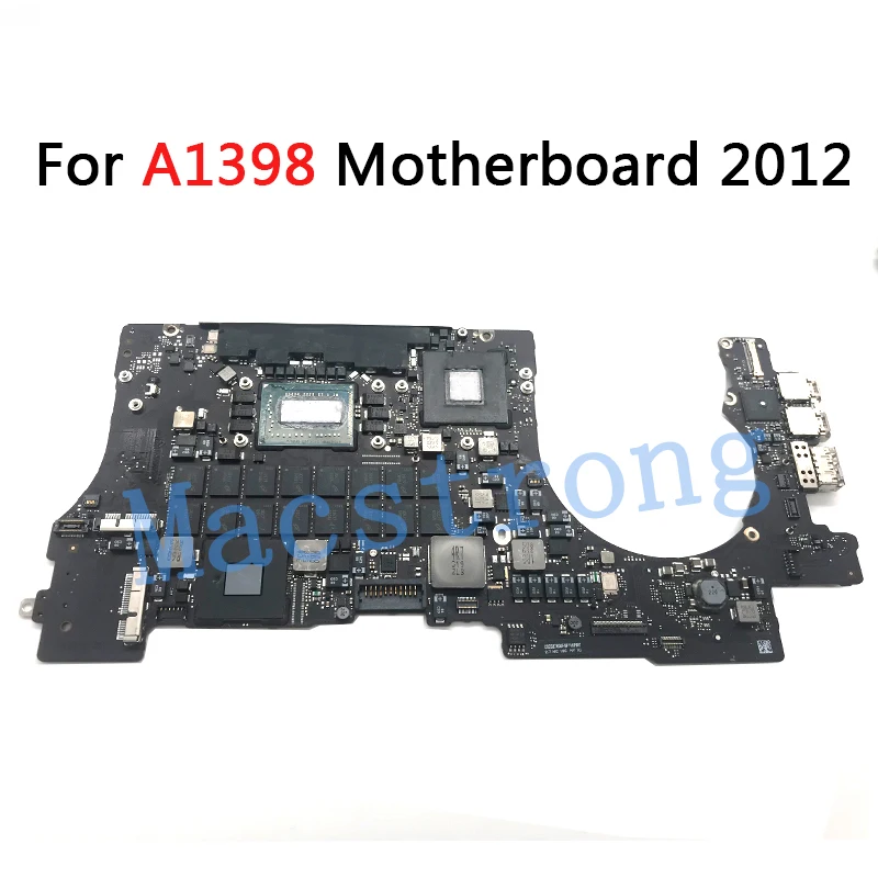 Тестирование A1398 лоджик борд для MacBook retina 1" материнская плата 2,2 ГГц/2,4 ГГц/2,6 ГГц/2,6 ГГц/8G 16 Гб Оперативная память 1Гб GPU 2012 820-3332-A