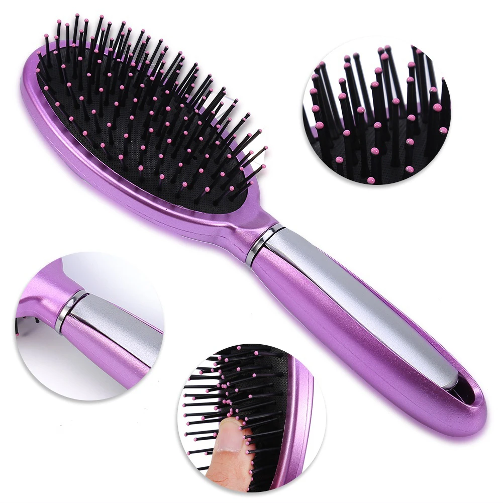 Hair Scalp Massage Comb Hairbrush Bristle Anti-static Air-bag Women Wet Curly Detangle Hair Brush for Salon Hairdressing Styling