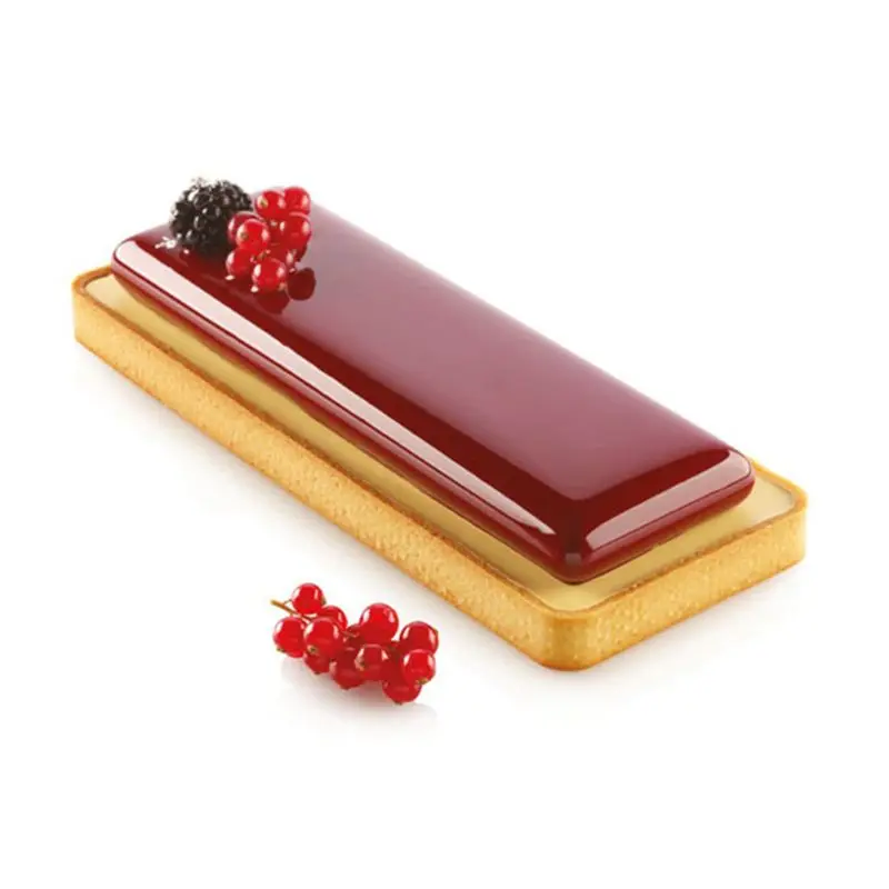9 отверстий прямоугольная силиконовая форма набор Tart e формы для украшения торта