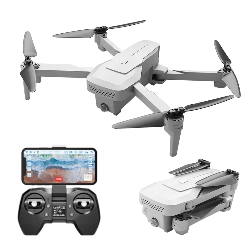 Квадрокоптер Hipac XS818 складной с GPS камерой 4K FPV двойной 18 минут | Игрушки и хобби