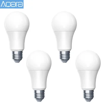 

1-4Pcs Original Aqara Bulb 9W E27 2700K-6500K Smart White Color LED Bulb Light With Aqara Switch for Home Kit And MIjia APP