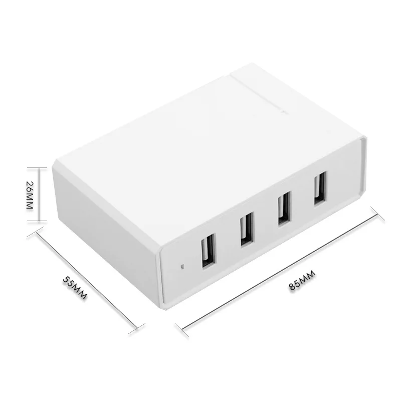 Мульти Порты и разъёмы Usb Зарядное устройство с подставка для мобильного телефона, 4-Порты и разъёмы usb-хаб быстрого настольная зарядная станция Usb адаптер(штепсельная вилка европейского стандарта