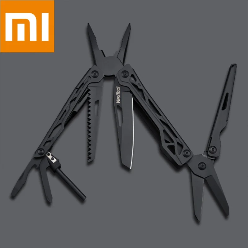 

Xiaomi NEXTOOL 10 IN 1 Outdoor Multi-function Folding Knife Tools Stainless Steel Opener Screwdriver Saw Pliers Ruler Cutter 4.9