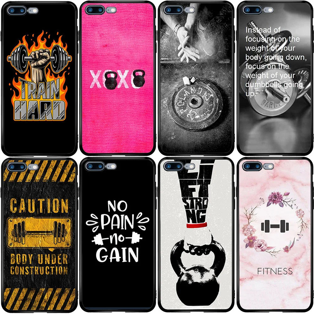 Phone Case for Samsung A5 A6 A7 A8 A10 A20 A30 A40 A50 A60 A70 A80 A90 J3 J4 J5 J6 J8 Plus Обучение Crossfit c гирями