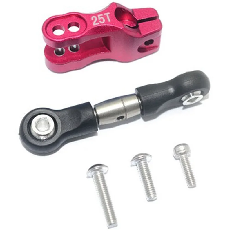 

Alloy Servo Horn Servo Arm with Set Adjustable Tie Rods for 1/7 TRAXXAS UNLIMITED DESERT RACER UDR RC Car Parts