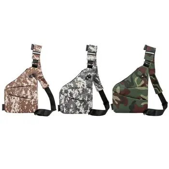 

Unisex Camo Chest Packs Messenger Bag Nylon Teen Crossbody Shoulder Handbag