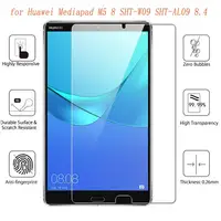 Tempered Glass for Huawei Mediapad M5 SHT-W09 SHT-AL09 Tablet Screen Protector Glass Film for Huawei M5 8.4" Glass Guard Cover 1