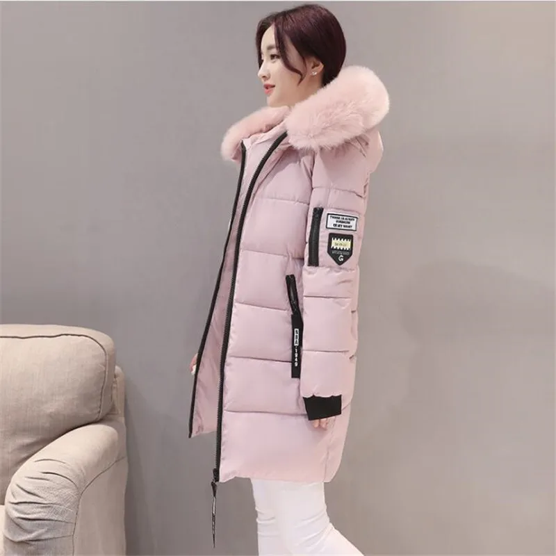 Beste Vrouwen Parka Winter Dames Casual Lange Jassen Vrouw Jassen Winter Vrouwen Capuchon Katoenen Parka Warme Jas Uitloper plus size