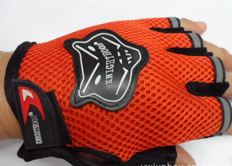 7-16Y Kids Adults Bike Half Finger Mesh Gloves Cycling Sport,sports half finger gloves,cycling gloves,sport gloves