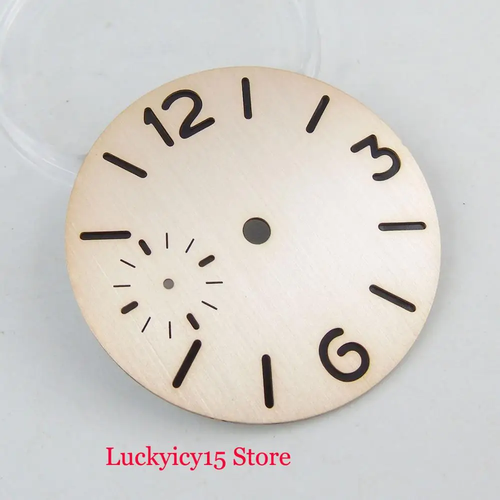 

Watch Parts 2 colors 37.5mm Watch Dial Fit Hand Widning ETA 6497 Movement