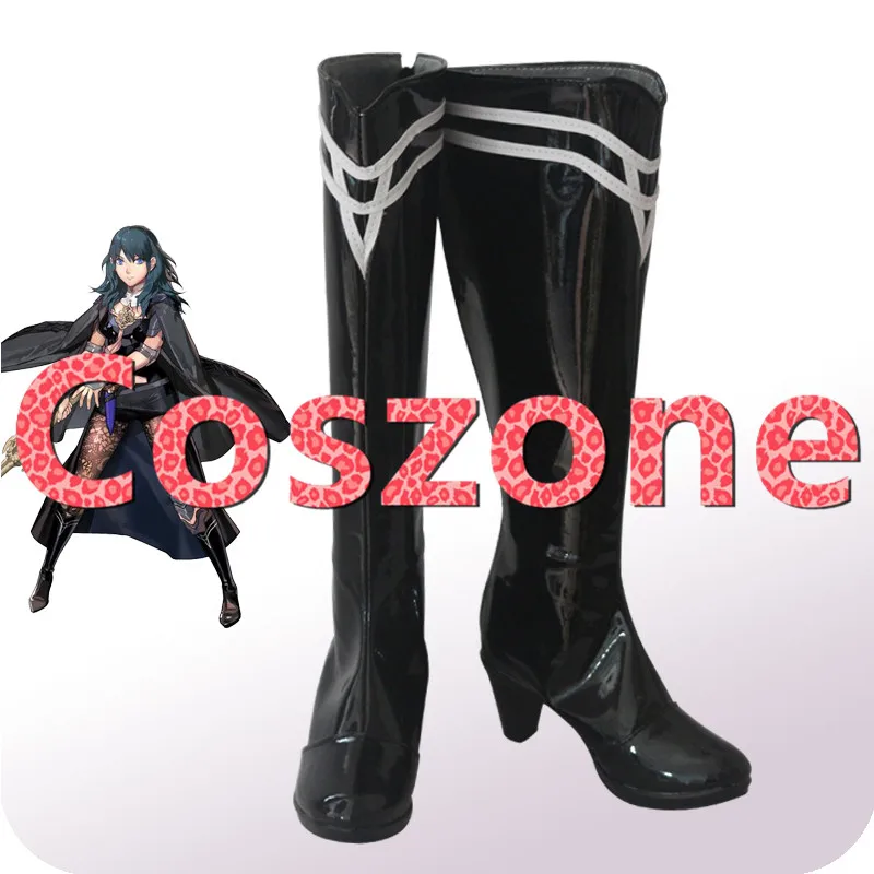 Огненная эмблема ThreeHouses профессиональная обувь для косплея capaz Byleth; ботинки на Хэллоуин; карнавальный костюм; аксессуары