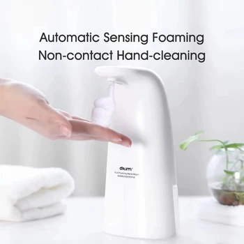 

Auto Soap Dispenser Non-contact Automatic Induction Foaming Washing Anti Bacteria Hands Washing Machine For Kids Family Home