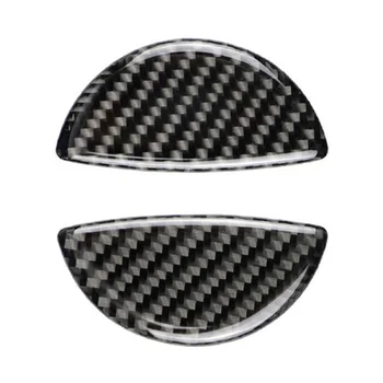 

Carbon Fiber Door Handle Trim Interior Cover Parts Auto Durable Practical