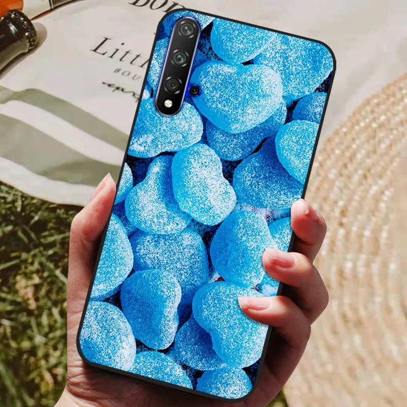 Wolf Cartoon Silicon Soft TPU Back Cover, Compatible with Huawei Nova 5T