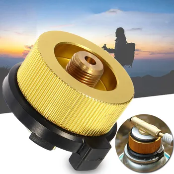 

35mm Stove Converter Gas Bottle Adapter Outdoor Camping Picnic Gas Cartridge Adapter Burner Tank Connector Cylinder Adapter