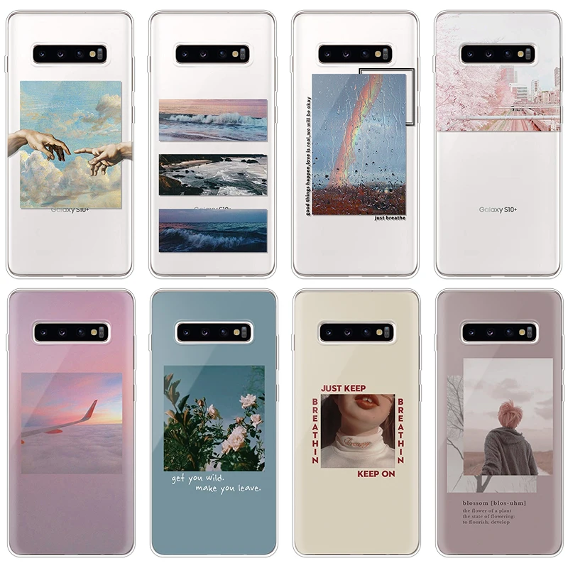 Мягкий чехол из ТПУ для Samsung Galaxy S21 S20 Ultra Note 10 S10 Lite Pro 8 9 S8 S9 S10e J4 J6 Plus 2018 2017 S6 S7 Edge |