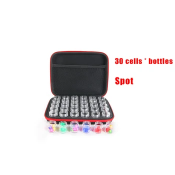

15/30/60 Bottle Diamond Painting Charms Cross-Stitch DIY Tool Storage Bag Durable And Practical