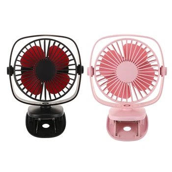 

USB Fan Personal Clip-on Fan 360 Degree Rotation USB Desk for Travel Cooling Home Office