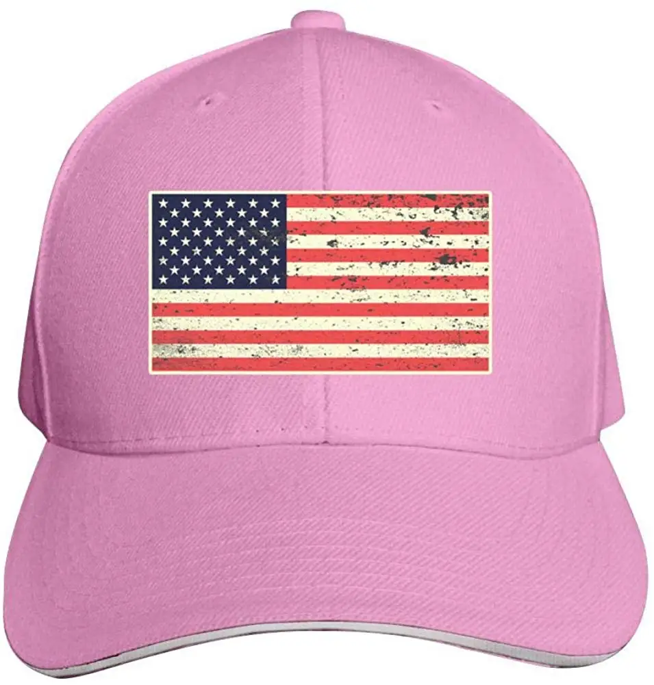 Бейсболка с дизайном американского флага, бейсболка с заостренным носком