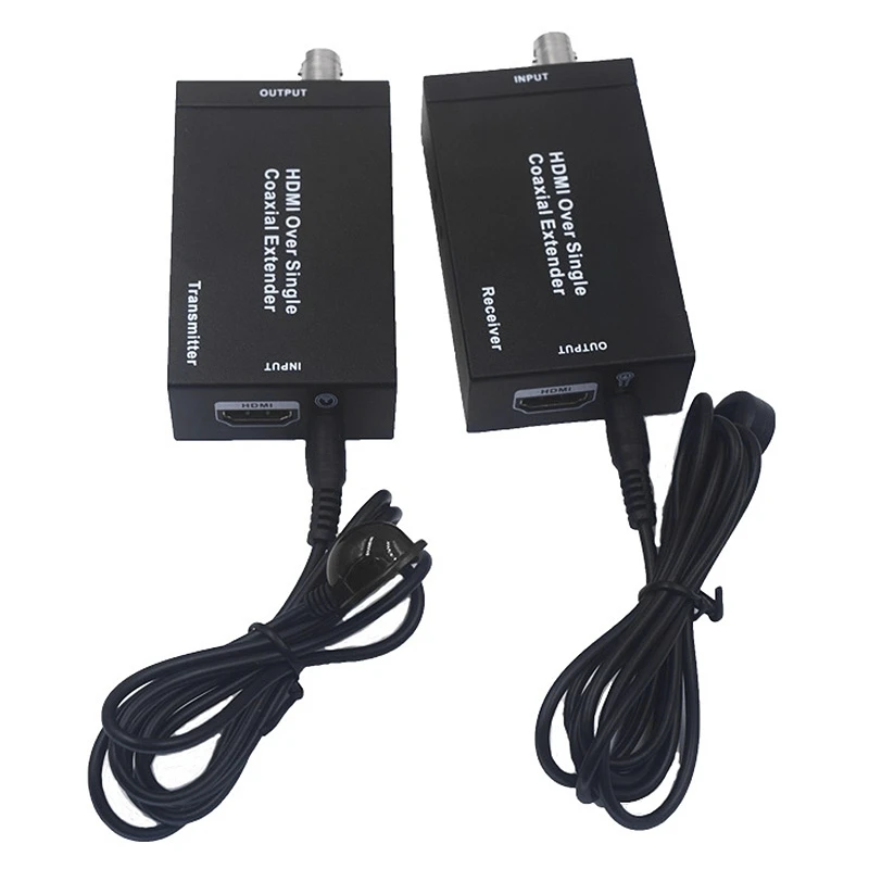 MOOL HDMI удлинитель NK-C100IR по одному коаксиальному кабелю 1080P HD конвертер ИК удлинитель для передатчика приемник Аудио Видео