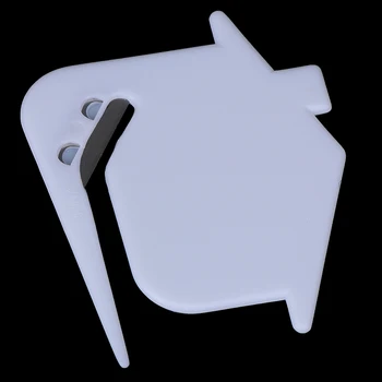 

2PCS Plastic Mini Letter Knife Letter Mail Envelope Opener Safety Paper Guarded Cutter Blade Office Equipment Random Color