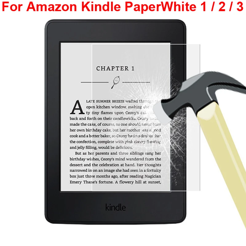 Закаленное стекло для защиты экрана Amazon Kindle Paperwhite3 paperwhite2 Защитная пленка