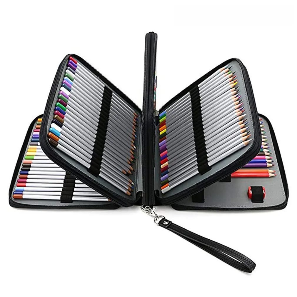 160 Hole Multi-Function Painting Student Pencil Bag Sketch Multi-Function Painting Pencil Bag Student Pencil Bag