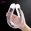 Erotic Jelly Dildo Anal Butt Plug Realistic Vaginal Artificial Penis G-spot Massage Double Dildo Sex Toys for Woman No Vibrator 1